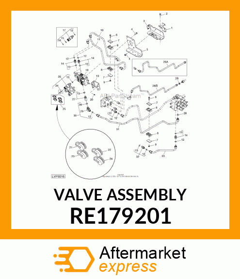 SELECTIVE CONTROL VALVE, DUAL RE179201