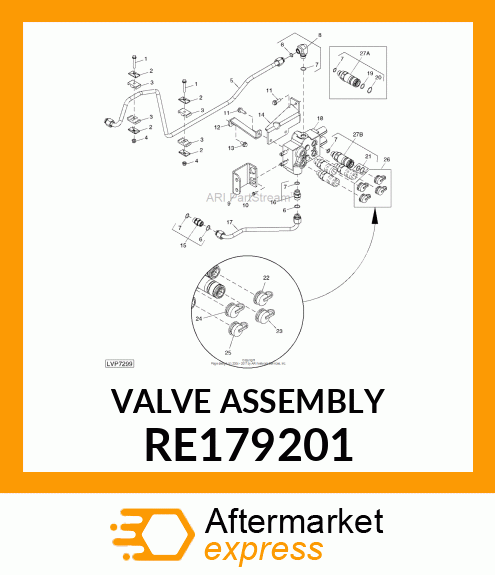 SELECTIVE CONTROL VALVE, DUAL RE179201