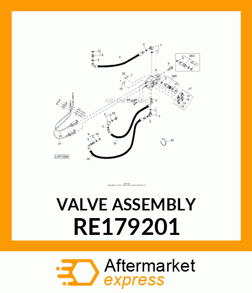 SELECTIVE CONTROL VALVE, DUAL RE179201