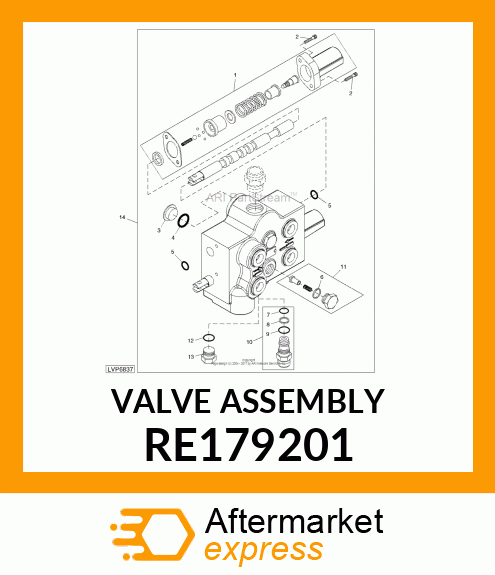 SELECTIVE CONTROL VALVE, DUAL RE179201