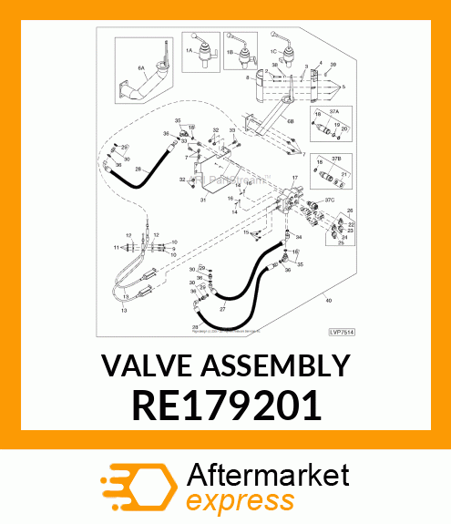 SELECTIVE CONTROL VALVE, DUAL RE179201