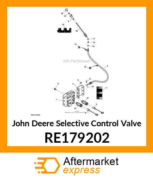 VALVE, SELECTIVE CONTROL, ASSEMBLY RE179202