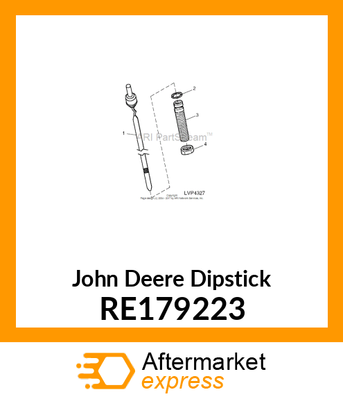 DIPSTICK, ENGINE OIL RE179223