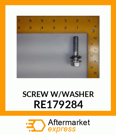 SCREW WITH WASHER, SCREW WITH WASHE RE179284