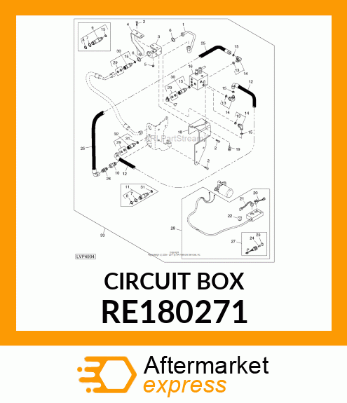 CIRCUIT BOX, POWER BEYOND KIT CONTR RE180271
