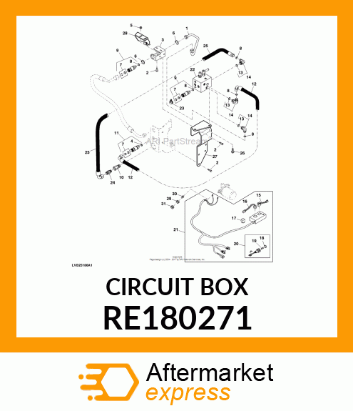 CIRCUIT BOX, POWER BEYOND KIT CONTR RE180271
