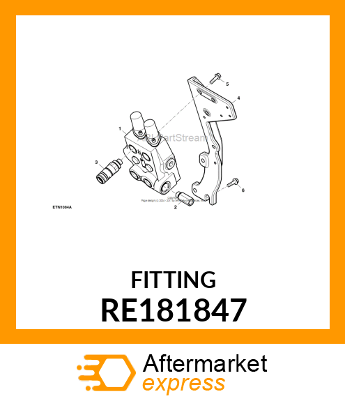 FITTING,EXTENSION,ASSEMBLY RE181847