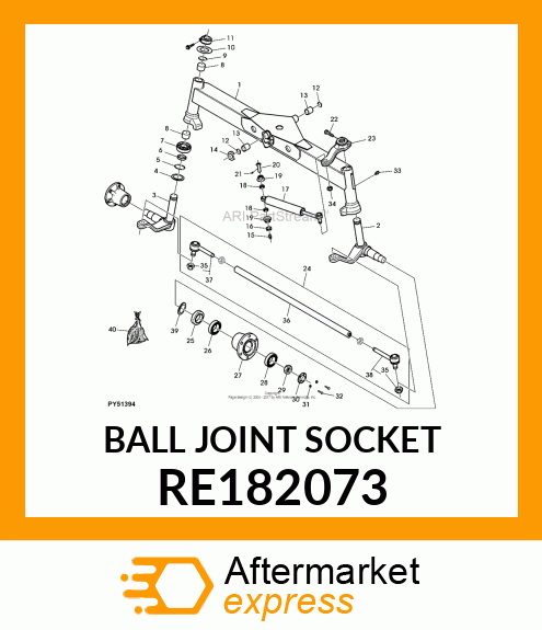 BALL JOINT SOCKET RE182073