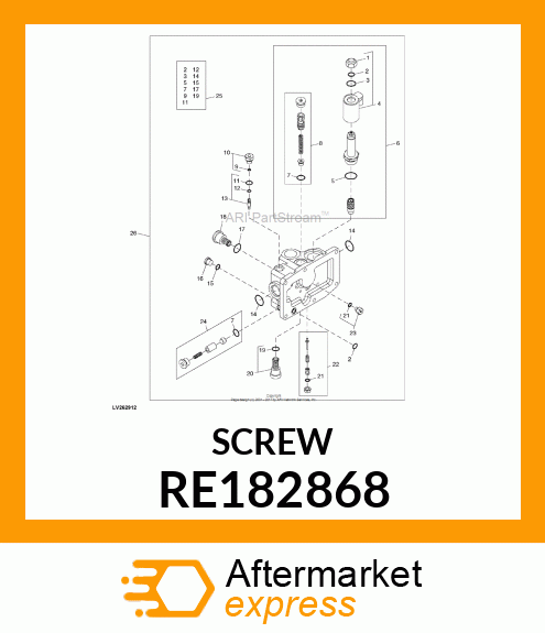 SCREW RE182868