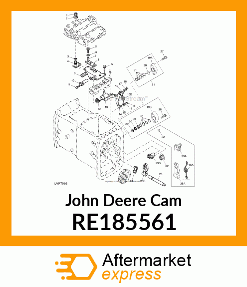 CAM, ASSEMBLY RE185561