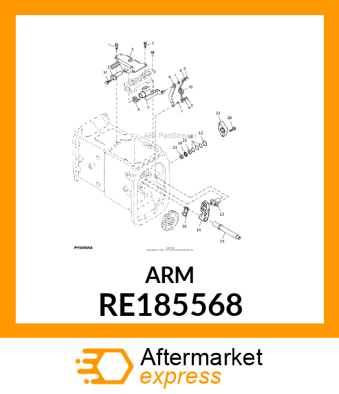 ARM, PARK SHIFT RE185568