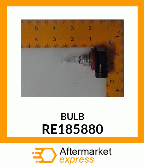 BULB, H9 HALOGEN WORKLAMP RE185880
