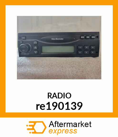 RADIO, DEA500 AM FM WB 250K BAUD RA re190139