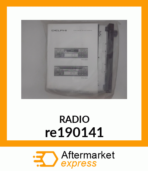 RADIO, DEA510 AM FM WB CD 250K BAUD re190141