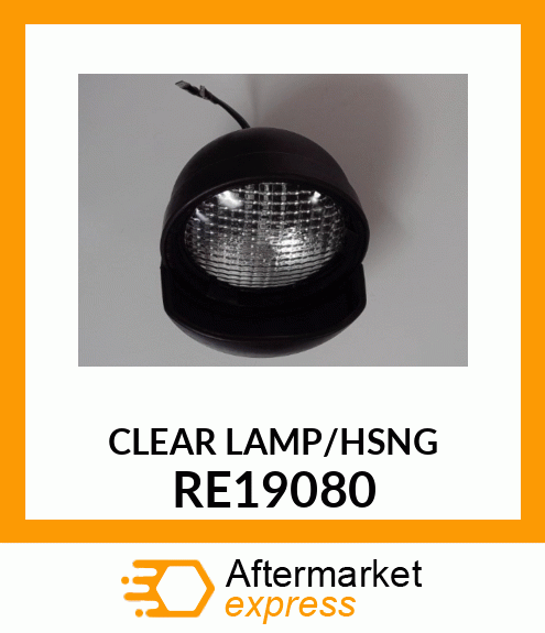 FLOODLAMP, TRACTOR, HALOGEN RE19080