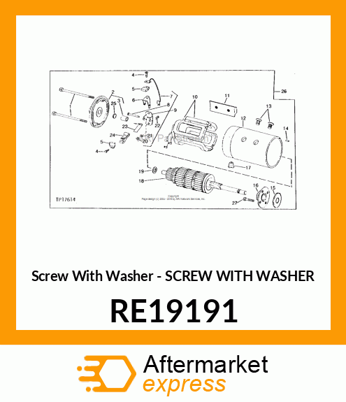 Screw With Washer RE19191