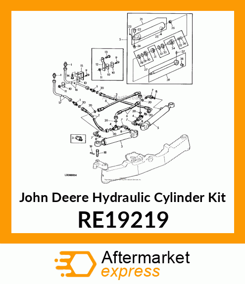 KIT, CYLINDER REPAIR RE19219