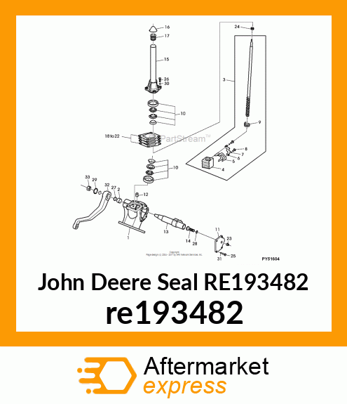 SEAL, OIL SEAL re193482