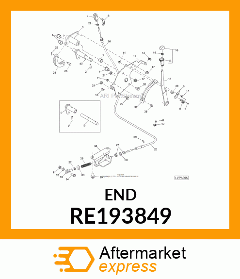 PUSH PULL CABLE, EXTERNAL LINK RE193849