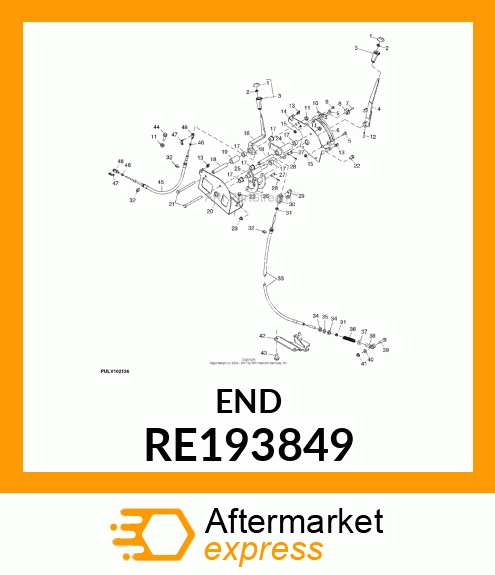 PUSH PULL CABLE, EXTERNAL LINK RE193849