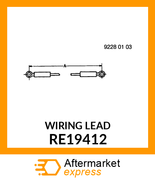 LEAD, WIRING RE19412