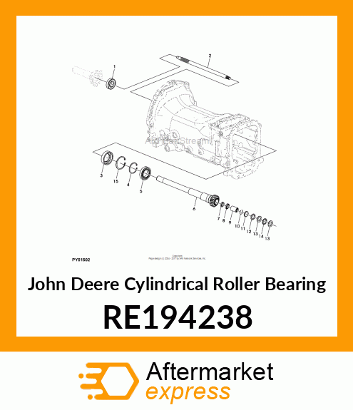 CYLINDRICAL ROLLER BEARING RE194238