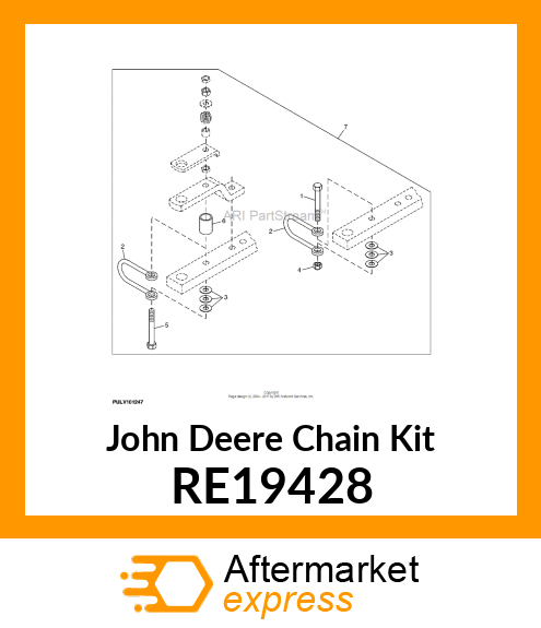 KIT, SAFETY CHAIN ATTACHMENT RE19428