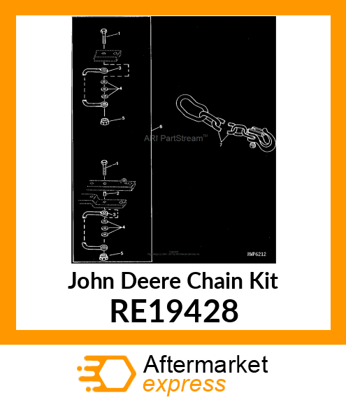 KIT, SAFETY CHAIN ATTACHMENT RE19428