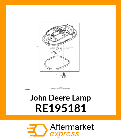 SIDE LIGHT, SIDE LIGHT, DOME LIGHT RE195181