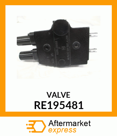 SELECTIVE CONTROL VALVE, DUAL STD M RE195481