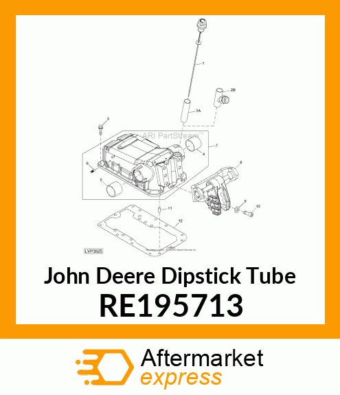 DIPSTICK TUBE, ASSEMBLY RE195713