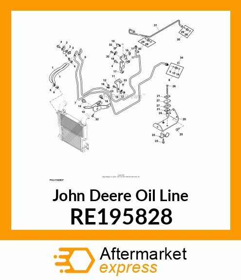 OIL LINE RE195828