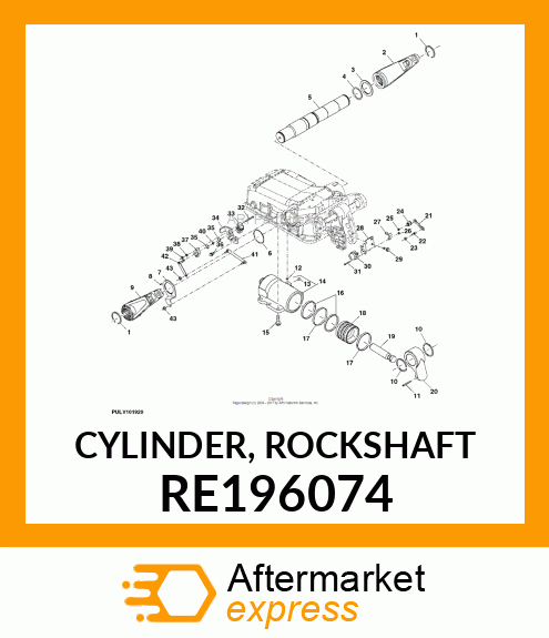 CYLINDER, ROCKSHAFT RE196074