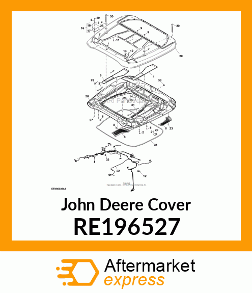 COVER,ACCESS,ASSEMBLY,RH RE196527