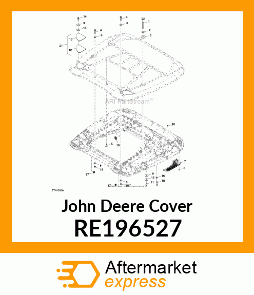 COVER,ACCESS,ASSEMBLY,RH RE196527