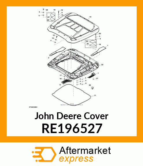 COVER,ACCESS,ASSEMBLY,RH RE196527