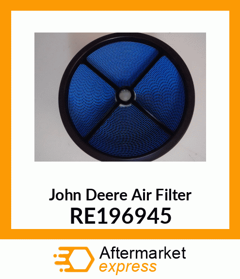 ELEMENT, AIR FILTER RE196945