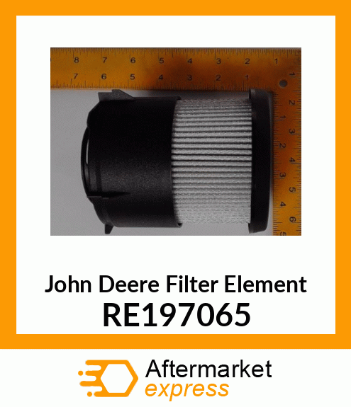 FILTER ELEMENT, HYDRAULIC FILTER RE197065