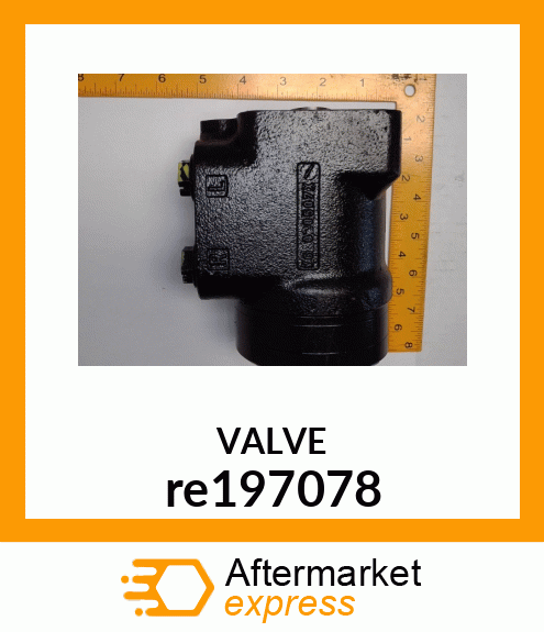 VALVE, VALVE, STEERING VALVE 100CC, re197078