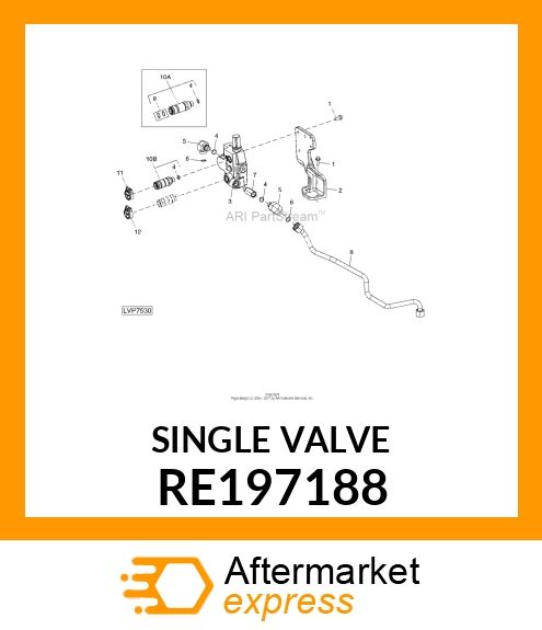 SELECTIVE CONTROL VALVE, SINGLE REA RE197188