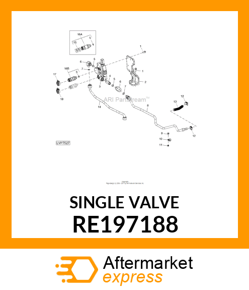 SELECTIVE CONTROL VALVE, SINGLE REA RE197188