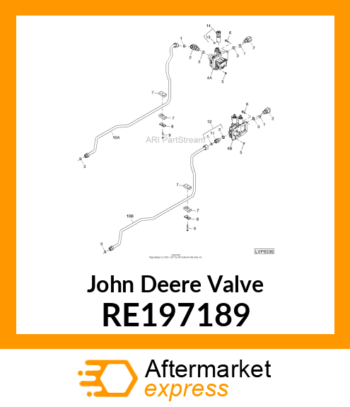 VALVE, VALVE, ROCKSHAFT, MECHANICAL RE197189