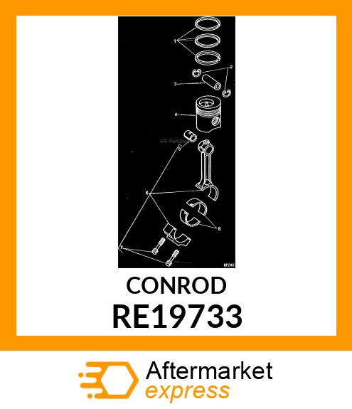 ROD,CONNECTING,ASSEMBLY RE19733