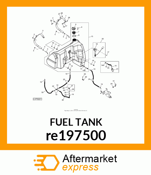 FUEL TANK re197500