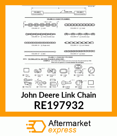 LINK CHAIN, SWAY RE197932