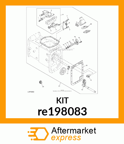 FIELD INSTALLATION KIT, FIELD INSTA re198083