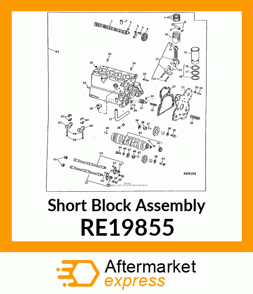 Short Block Assembly RE19855