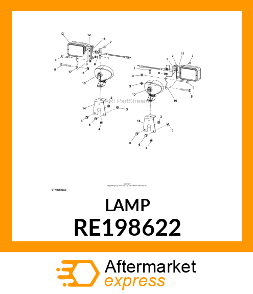 FLOODLAMP RE198622