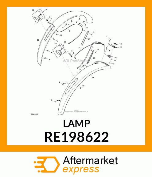 FLOODLAMP RE198622