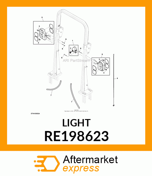 FLOODLAMP RE198623